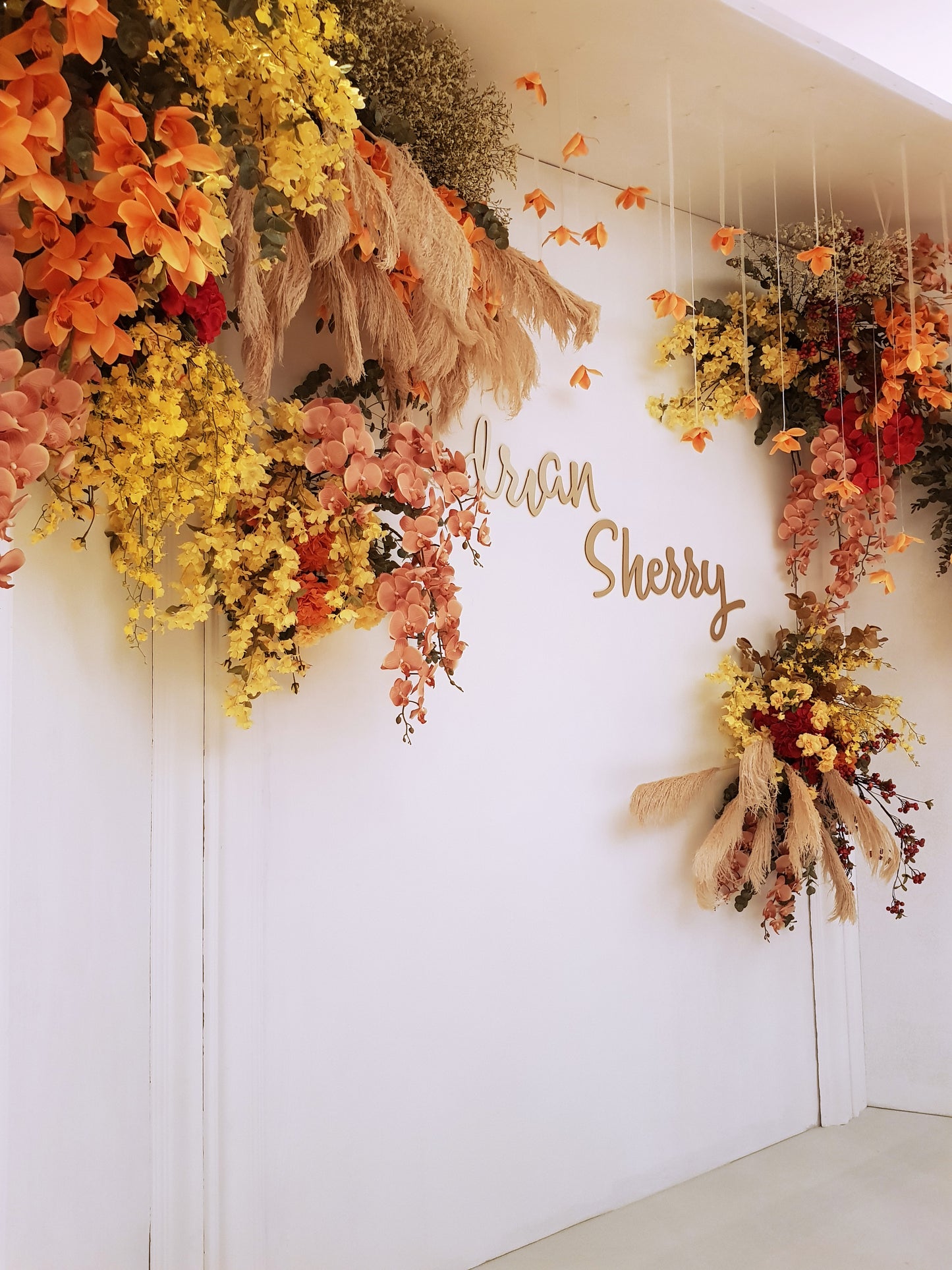 Adrian & Sherry (decor entry from)