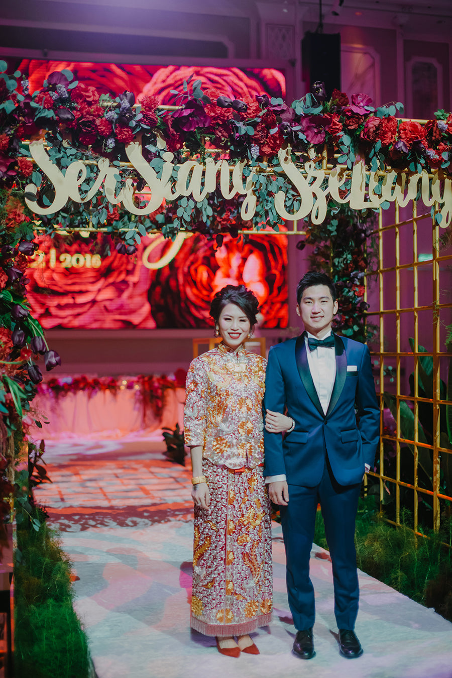 Ser Siang & Sze Liang (decor entry at)