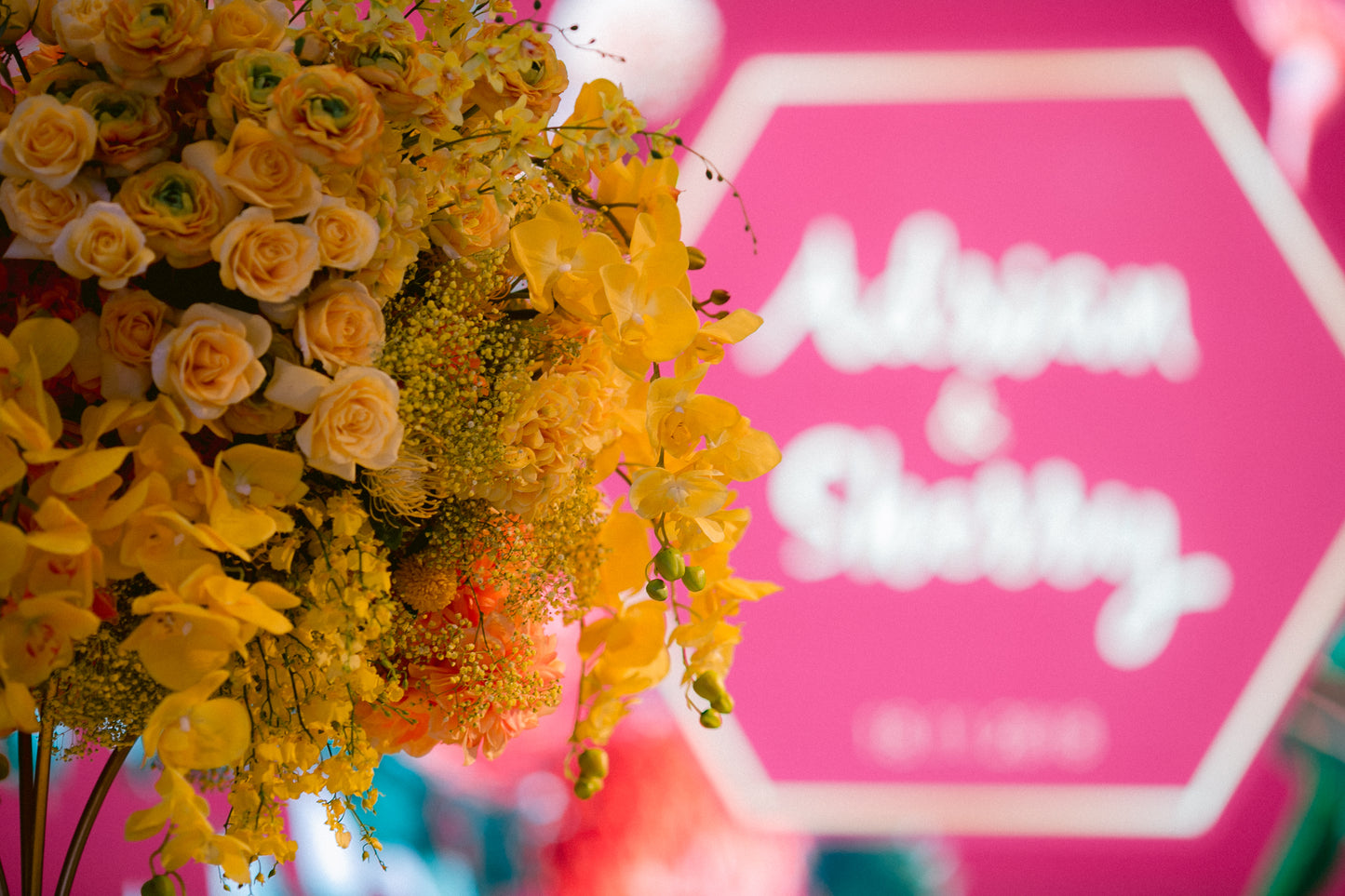 Adrian & Sherry (decor entry from)