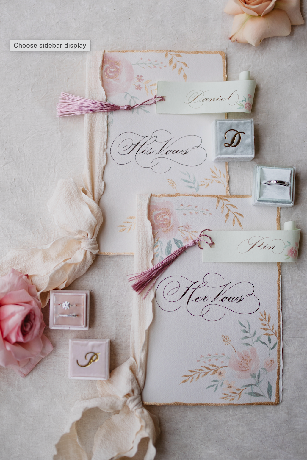 Danial & Ee Pin (decor entry from)
