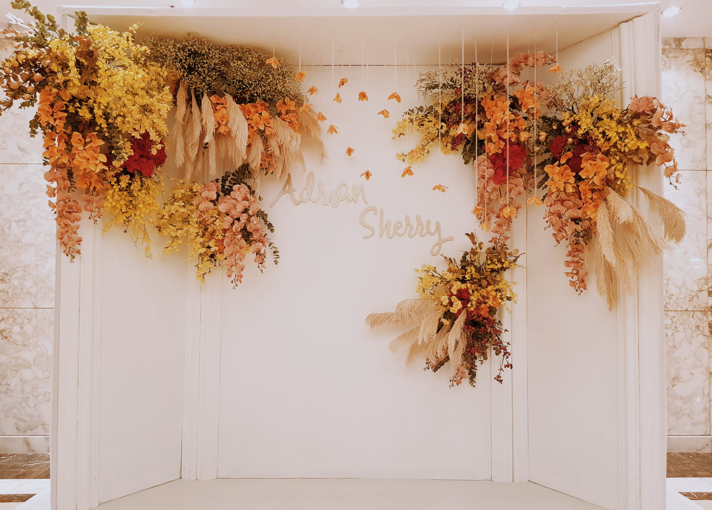 Adrian & Sherry (decor entry from)
