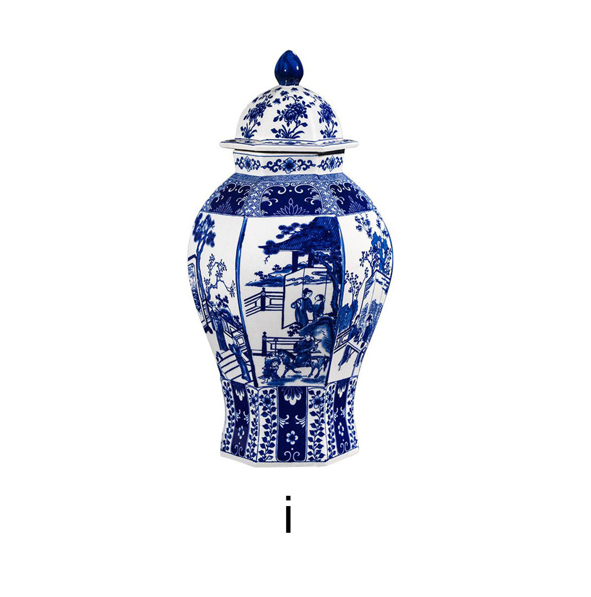 Blue Porcelain Vases