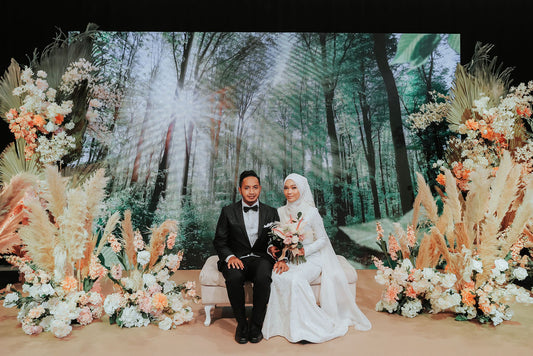 Azrin & Syafiq (decor entry from)