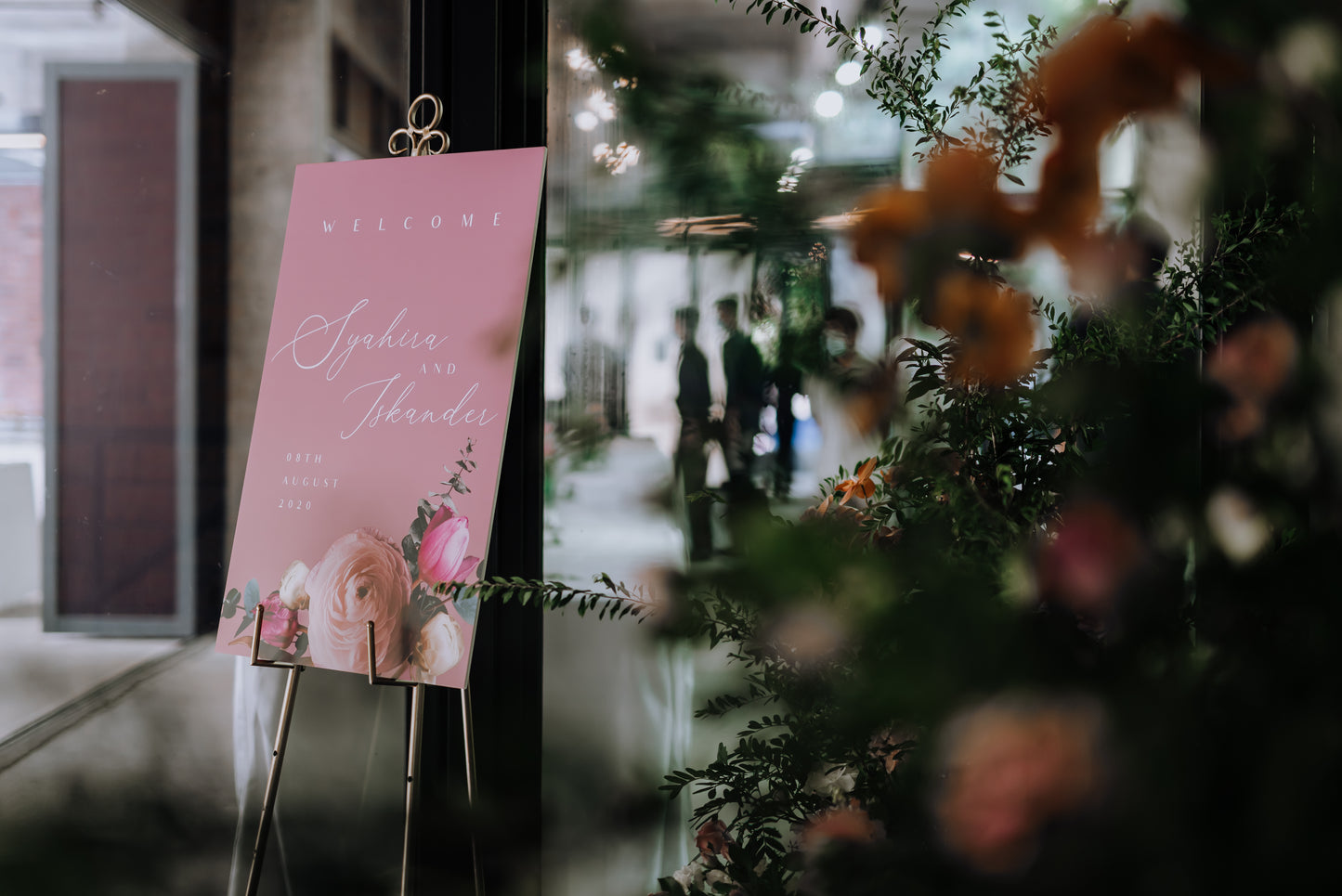 Syahira & Iskander (decor entry from)