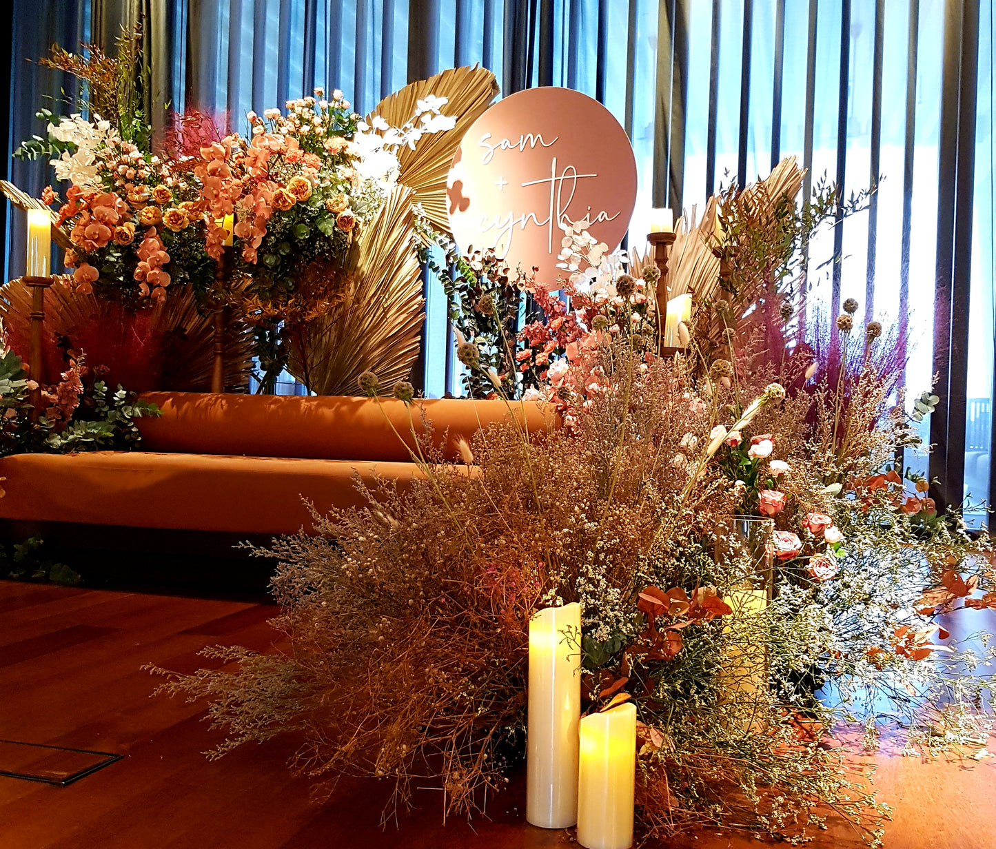 Sam & Cynthia (decor entry from)
