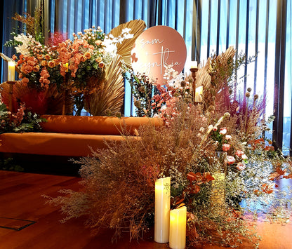 Sam & Cynthia (decor entry from)
