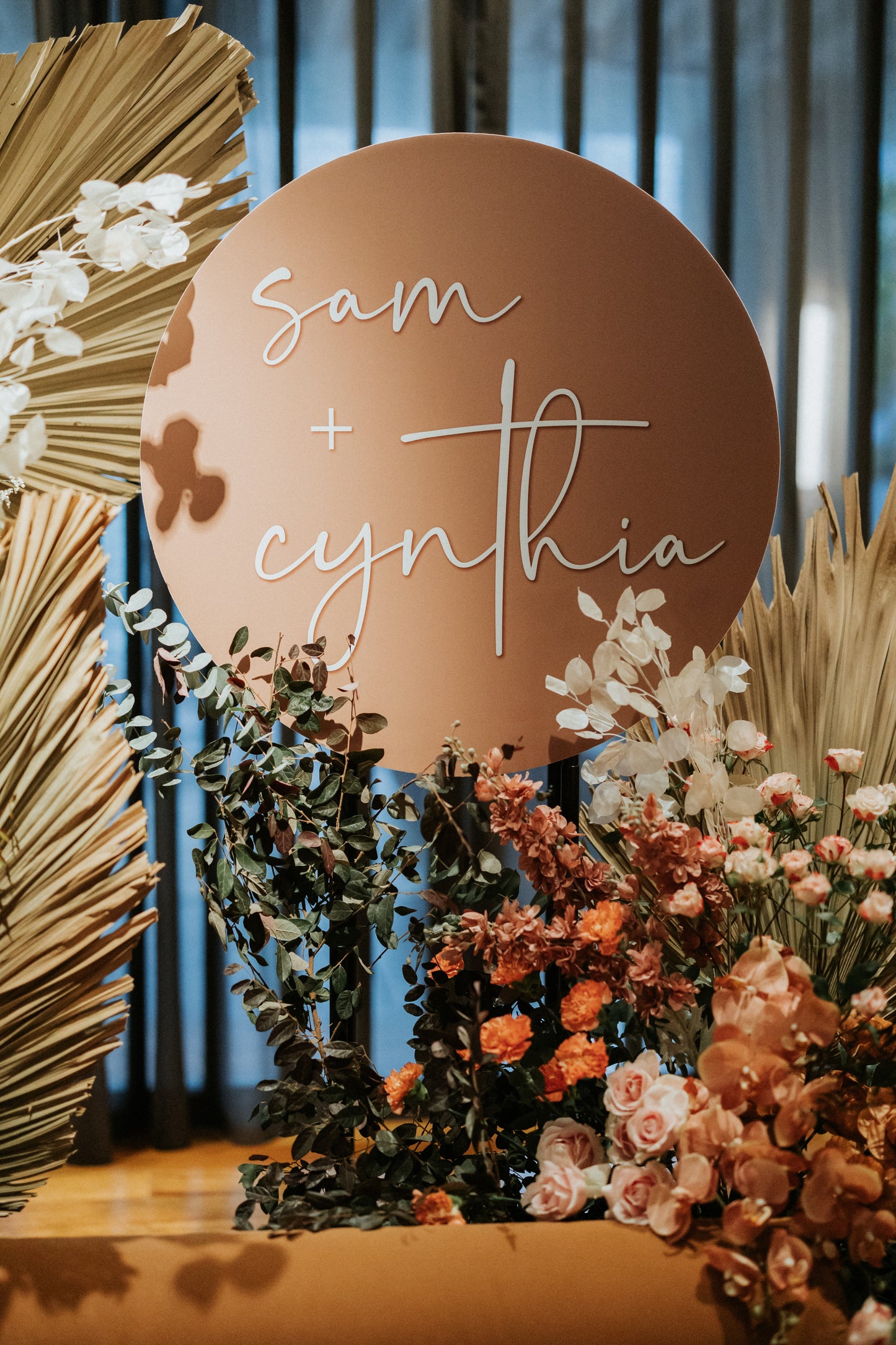Sam & Cynthia (decor entry from)