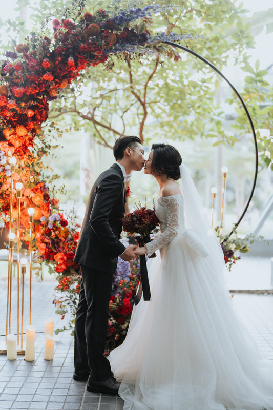 Justin & Cwen (decor entry from)