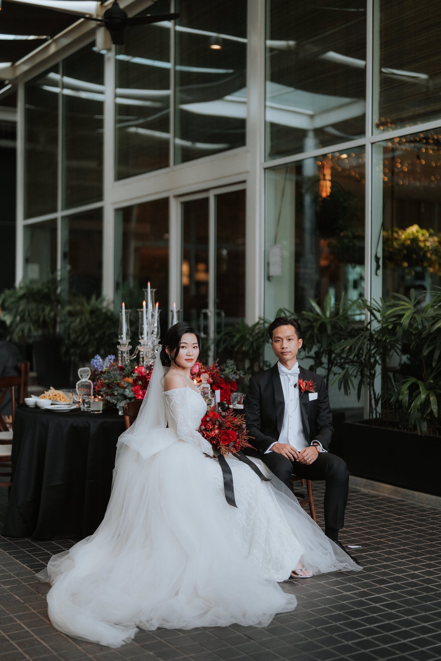 Justin & Cwen (decor entry from)