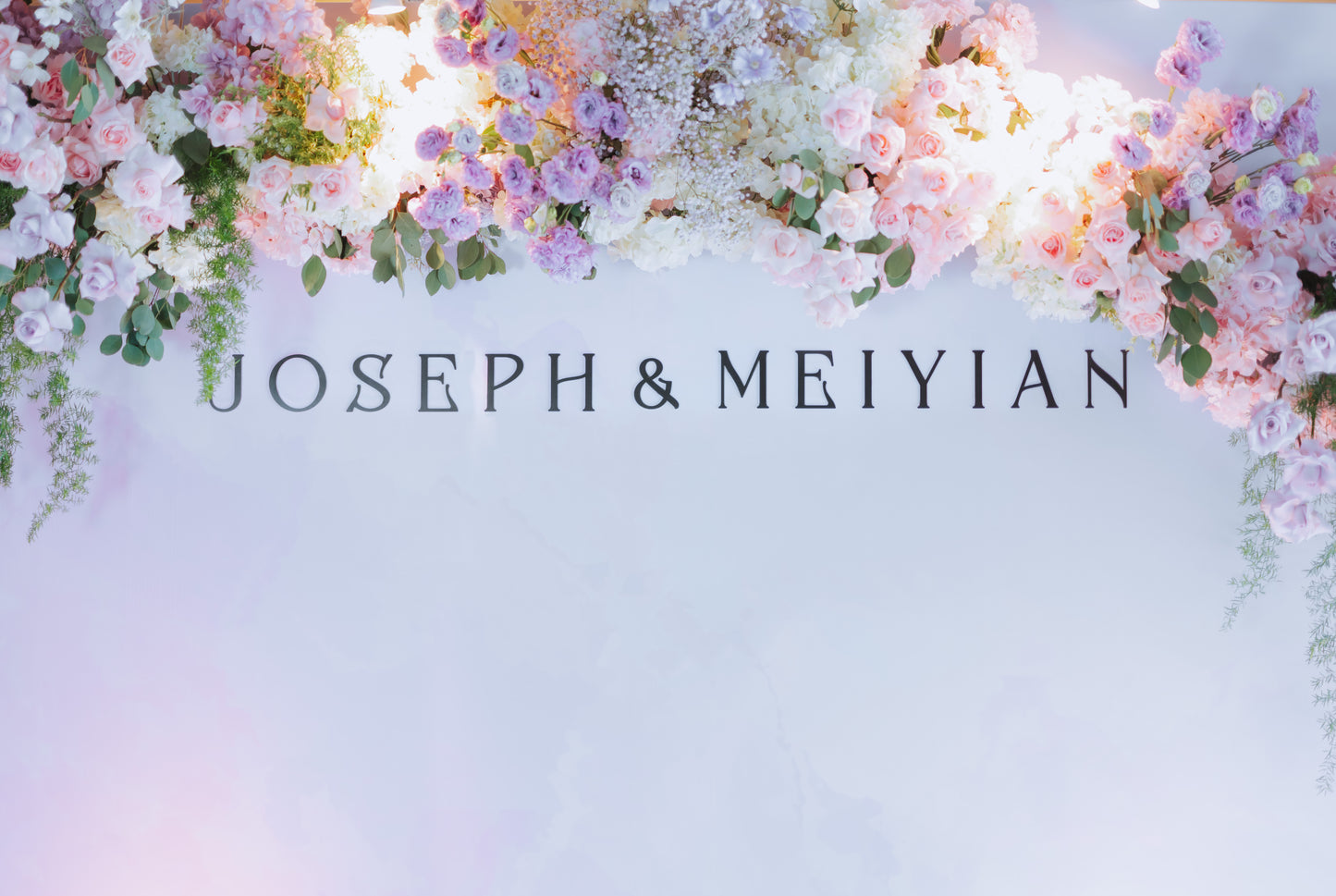 Joseph & Meiyian (decor entry at)