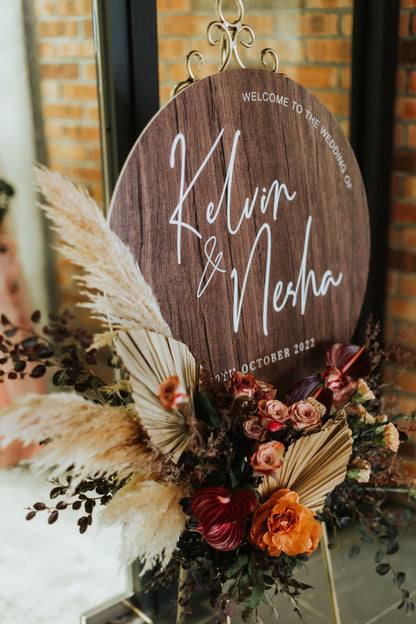 Nesha & Kelvin (decor entry from)