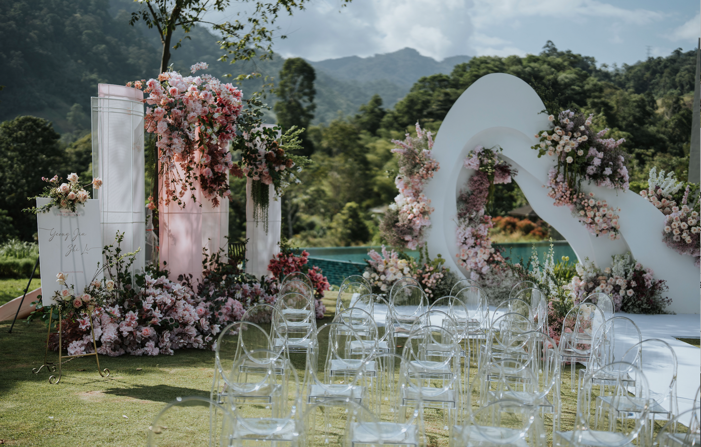 Yeong Jia & Zhi Yi (decor entry from)