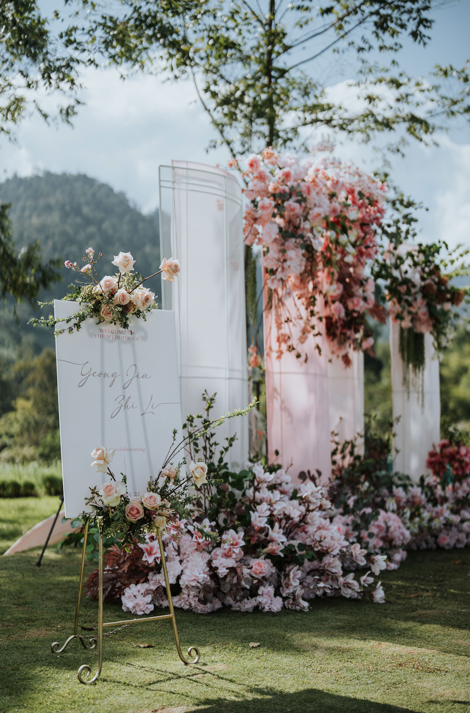 Yeong Jia & Zhi Yi (decor entry from)