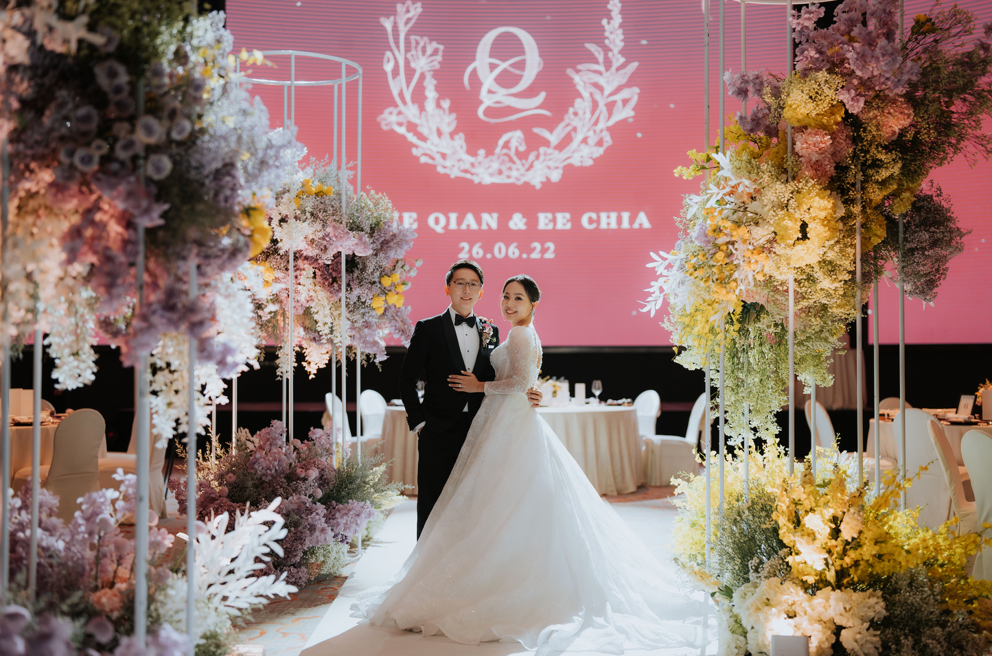 Xue Qian & Ee Chia (decor entry at)