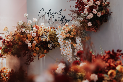 Cedric & Caitlyn (decor entry from)