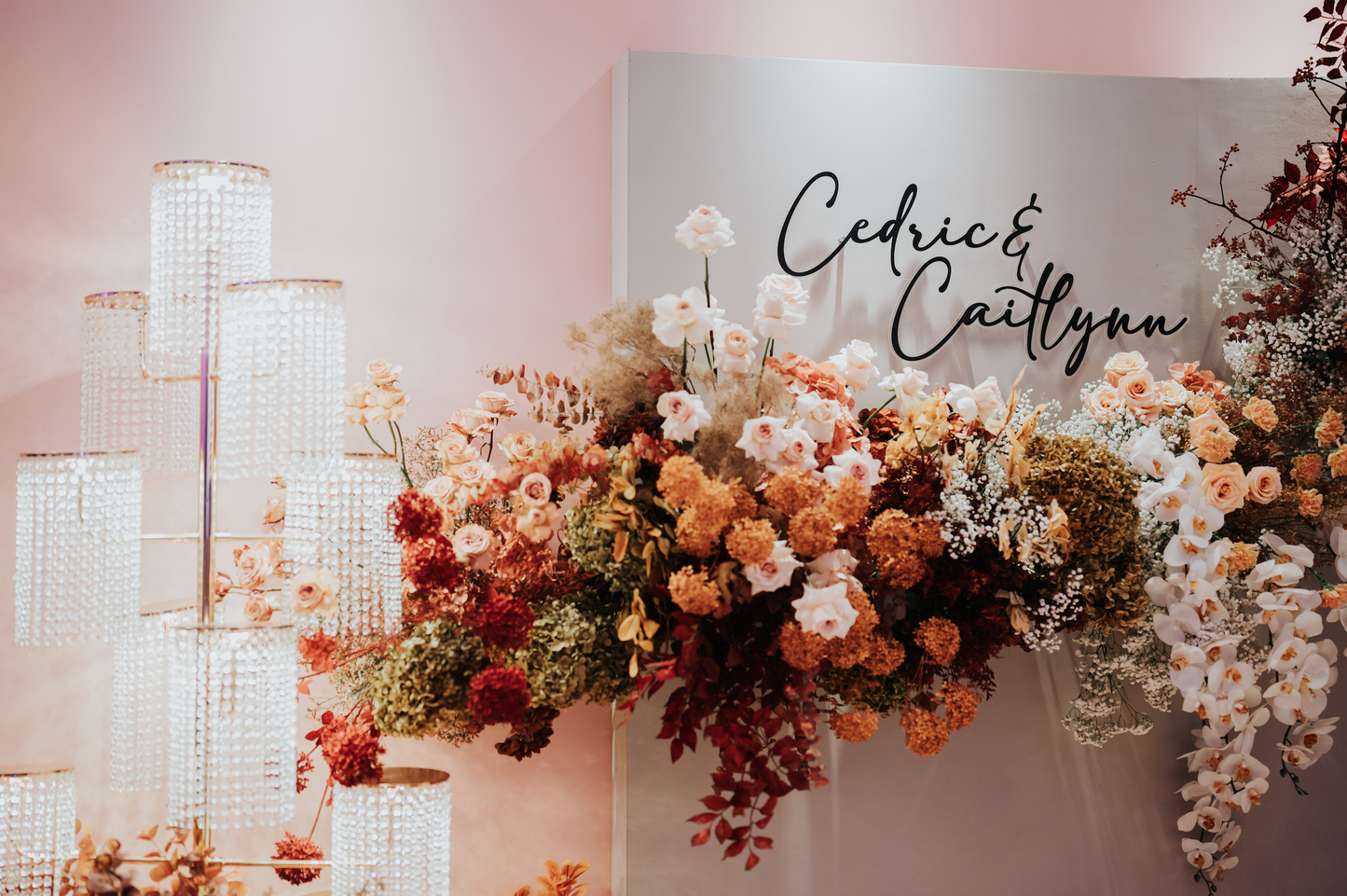 Cedric & Caitlyn (decor entry from)