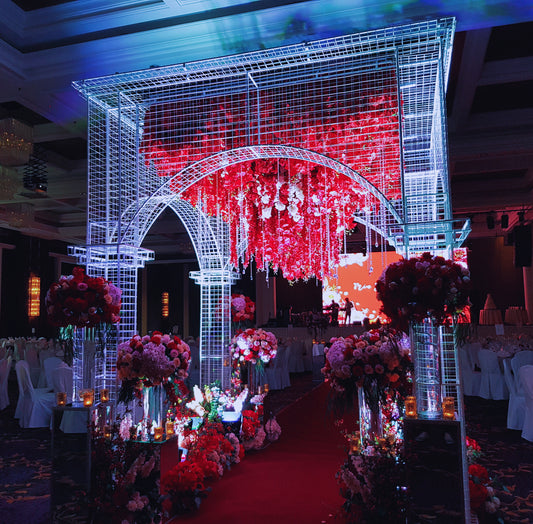 Min Yong & Nicole (decor entry from)