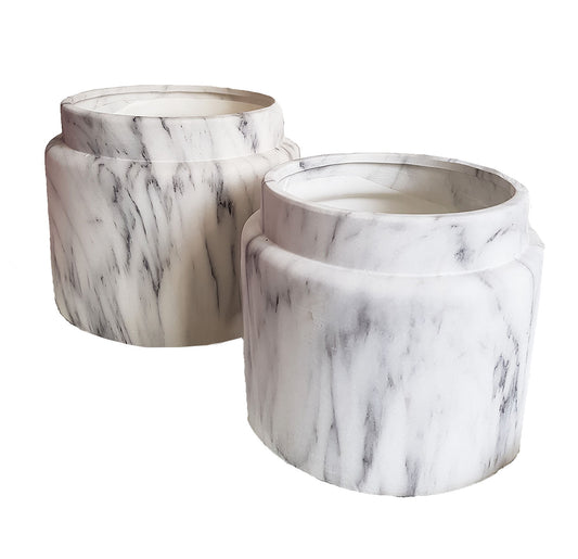 White Marble Vase