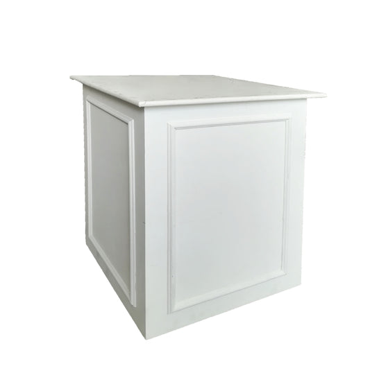 White Pedestal Stand