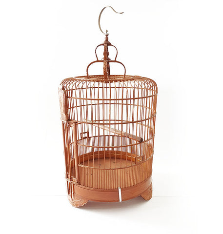 Brown Chinese Bird Cage
