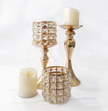 Gold Crystal Vase
