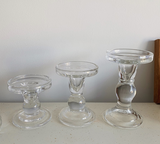 Glass Candle Holder