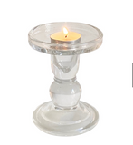 Glass Candle Holder