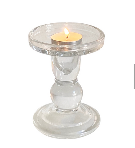 Glass Candle Holder