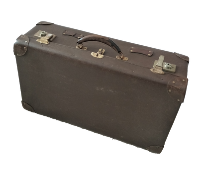 Brown Vintage Suitcase