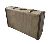 Plaid Vintage Suitcase
