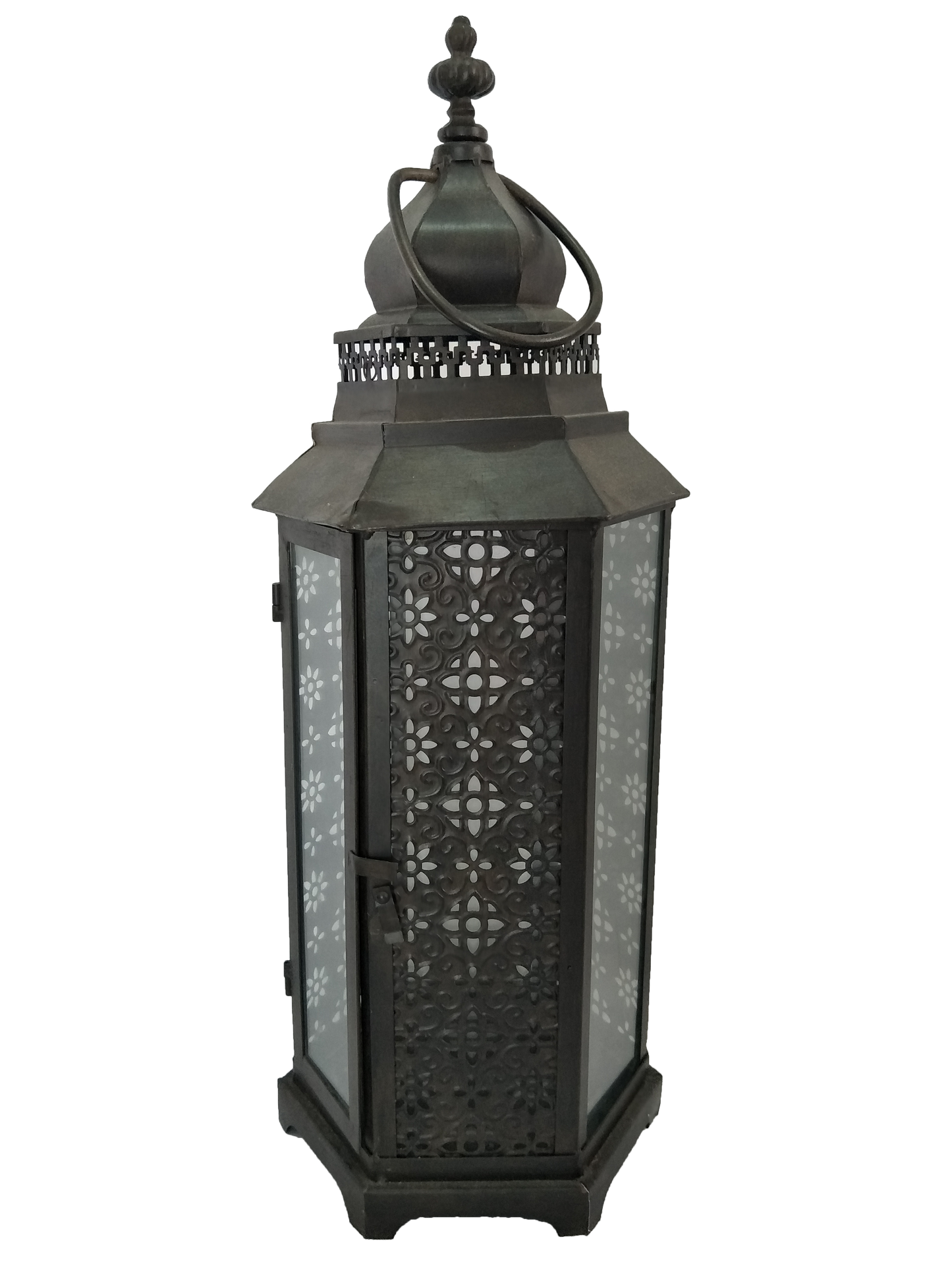 Dark Brown Moroccan Lantern
