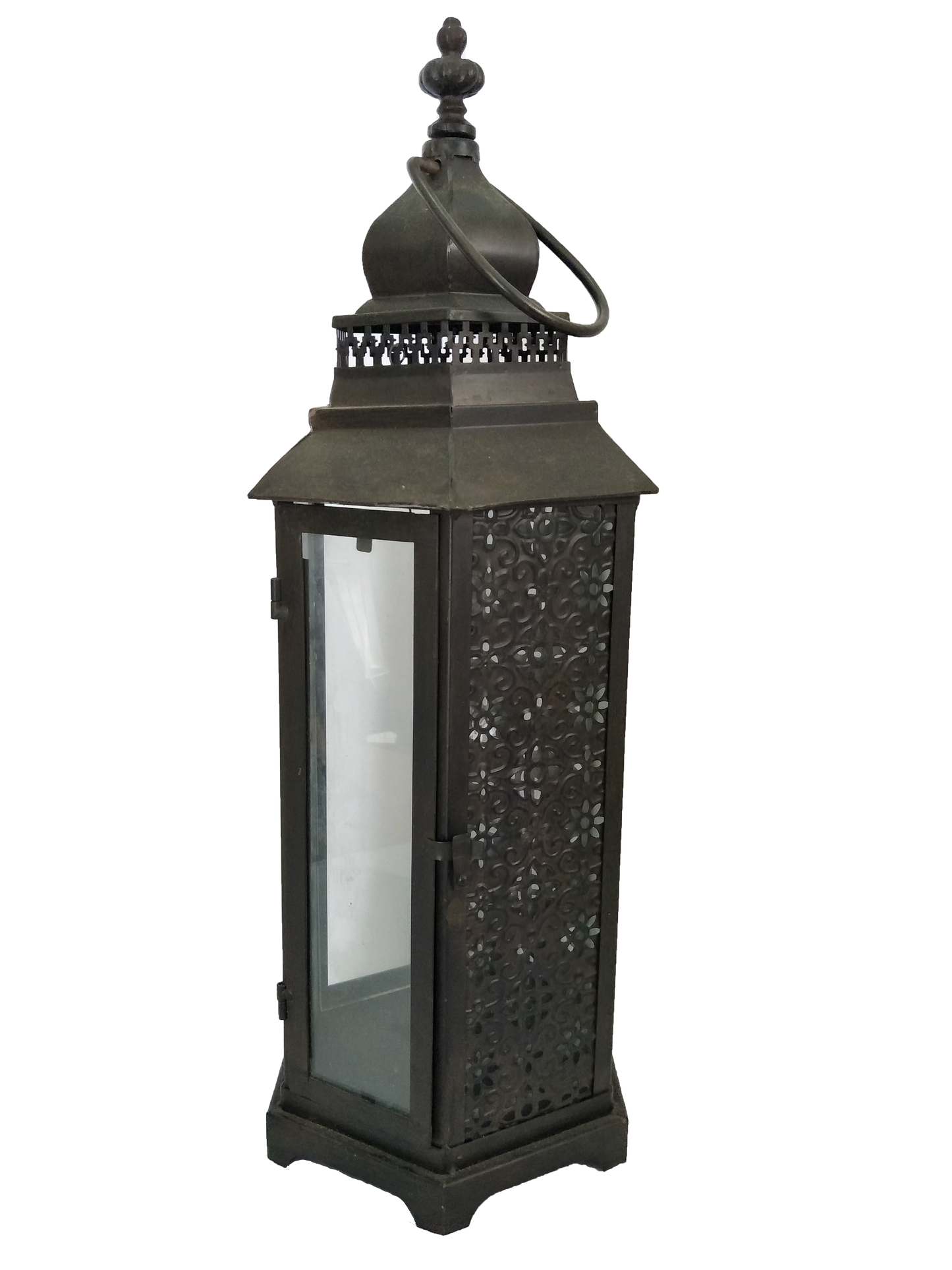Dark Brown Moroccan Lantern