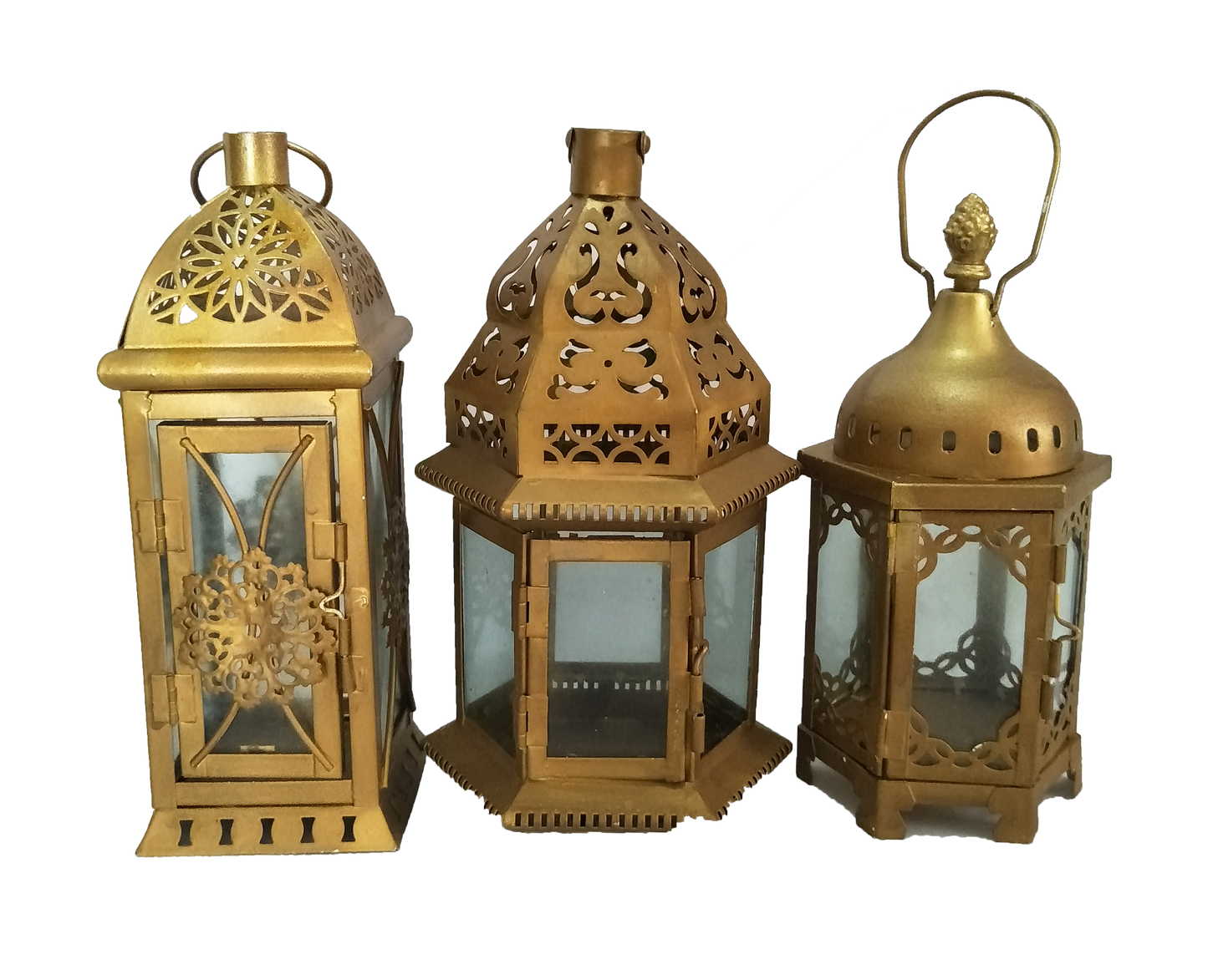 Mini Gold Lanterns