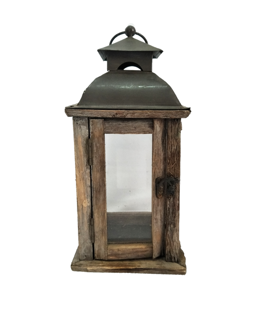 Rustic Wood Lantern