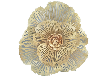 Gold Metal Flower