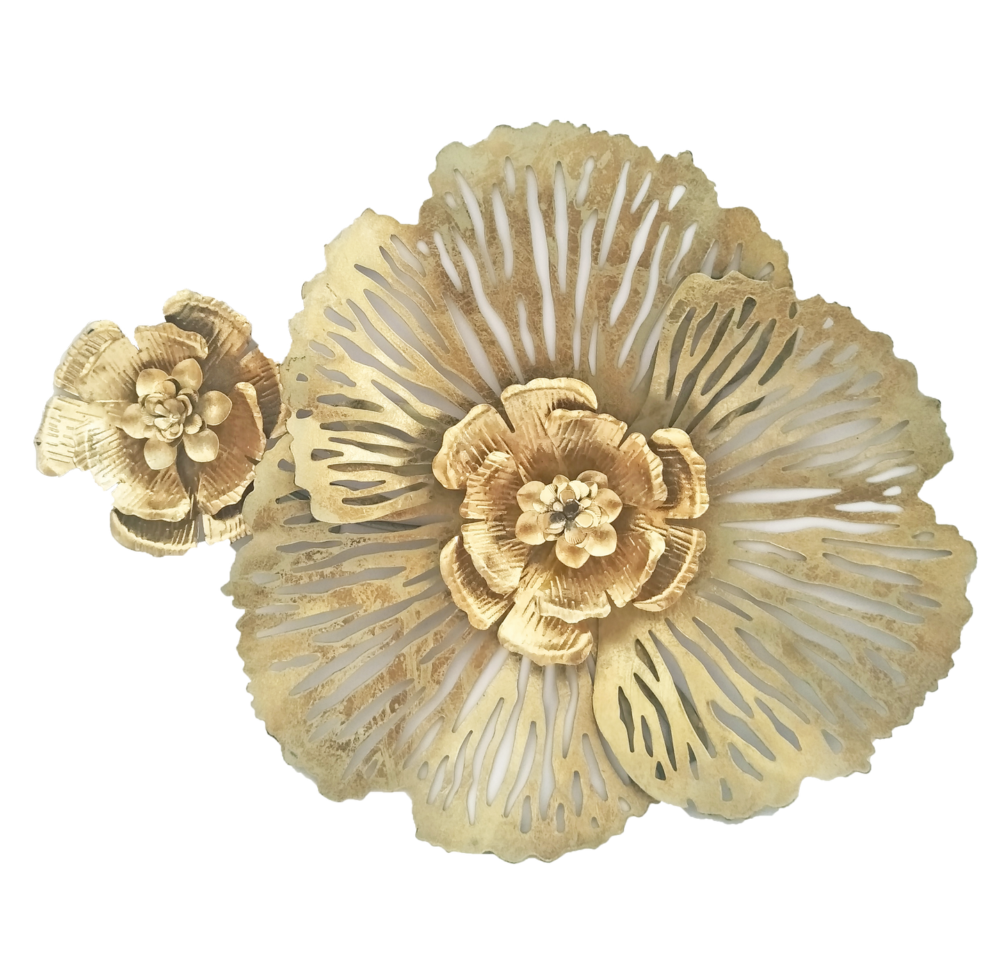 Gold Metal Flower