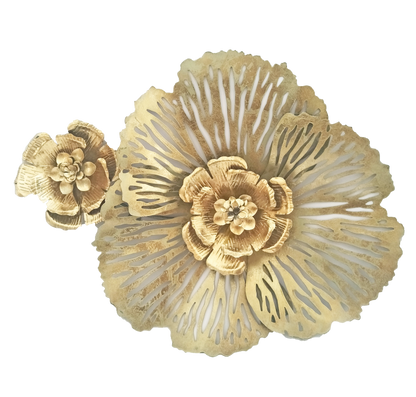 Gold Metal Flower