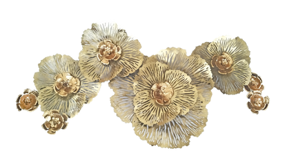 Gold Metal Flower