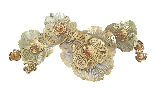 Gold Metal Flower