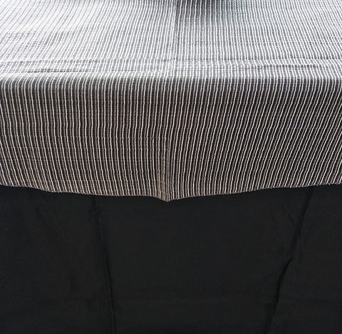 Grey Table Cloth Overlay