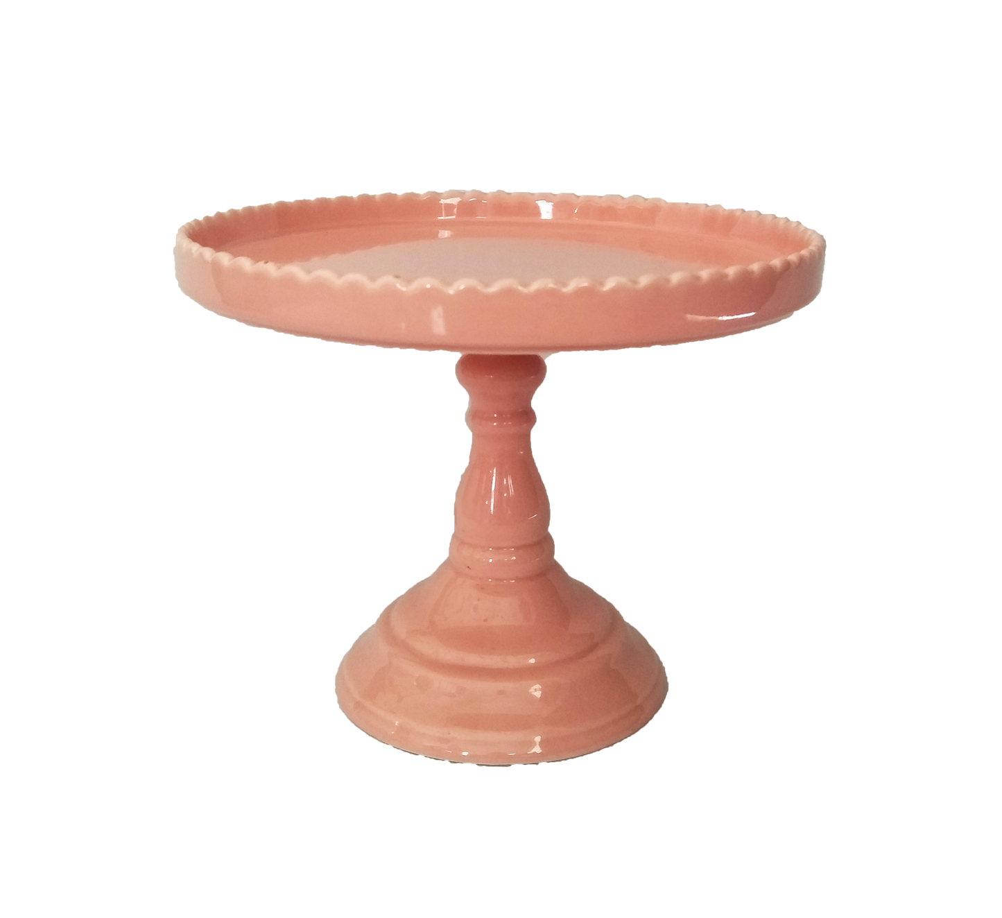 Pink Porcelain Cake Stand