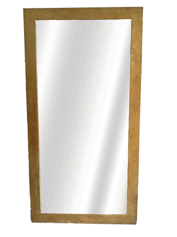 Gold Wooden Frame Mirror