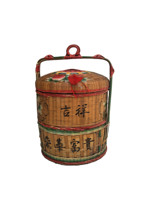 Oriental Two Tier Basket