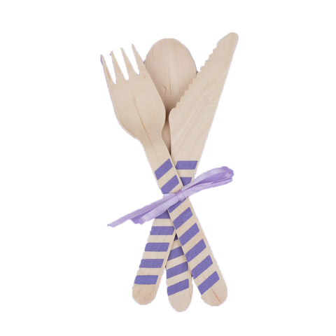 Lilac Spoon Wooden Cutlery