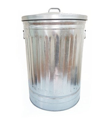 Metal Trash Bin