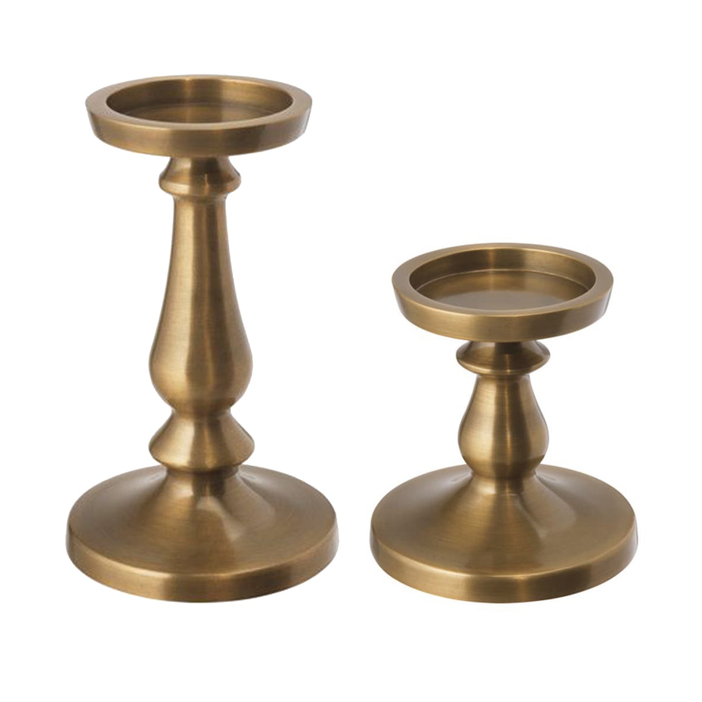 Brass Block Candle Holder