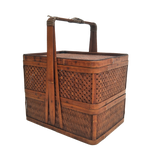 Two Tier Brown Basket