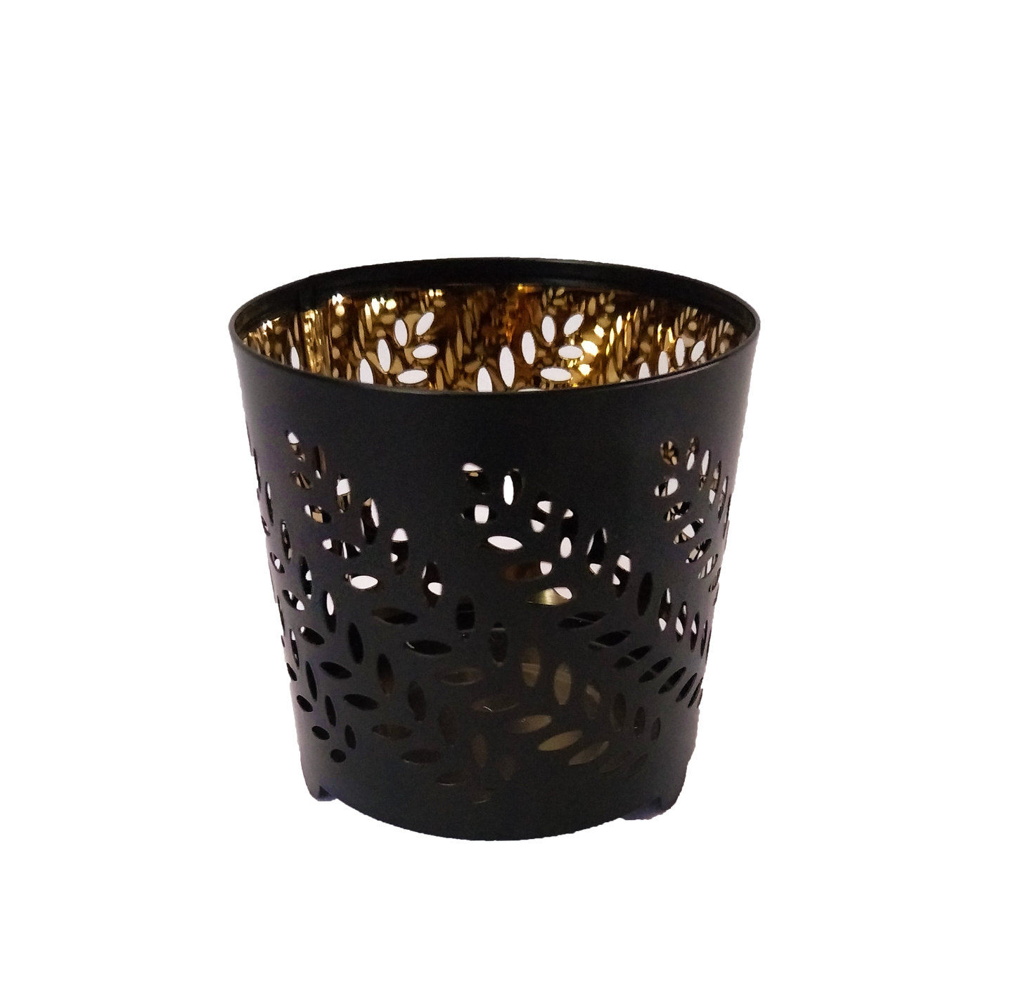 Black and Gold Tealight Holder