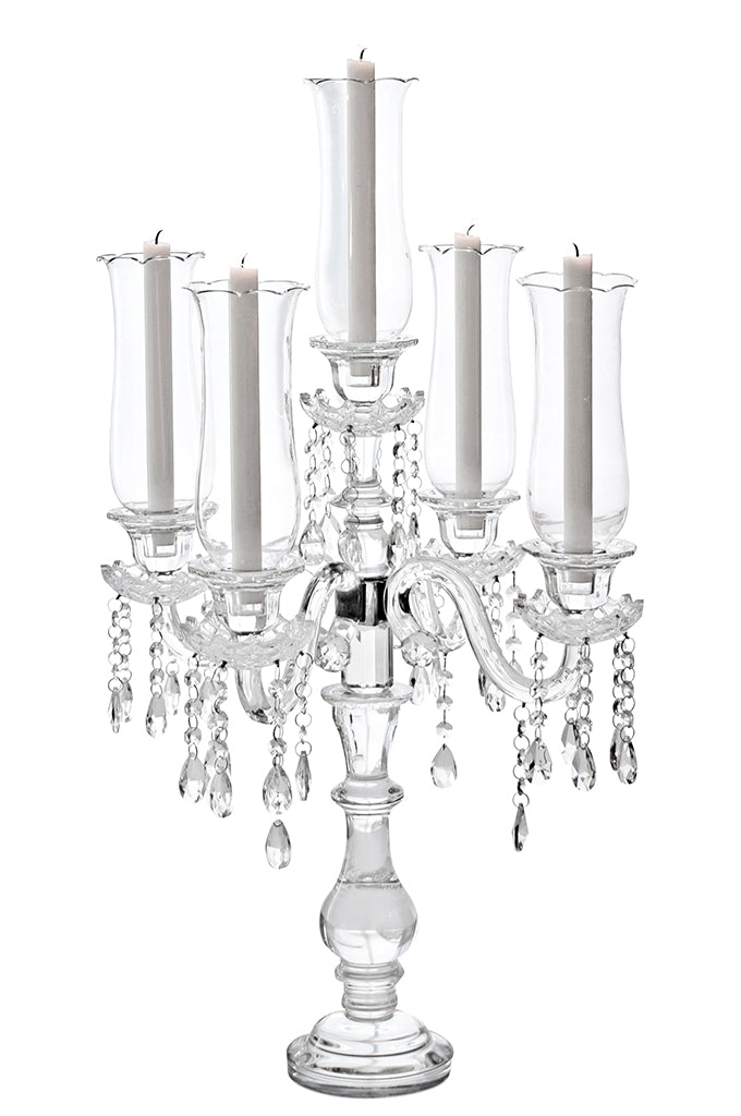 5arm Crystal Candlelabra