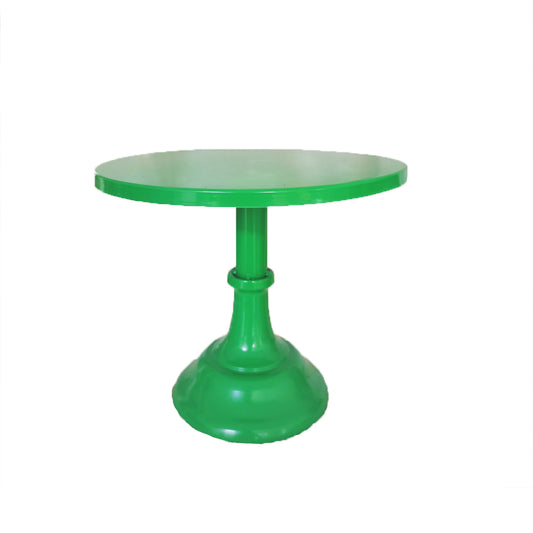 Green Metal Cake Stand